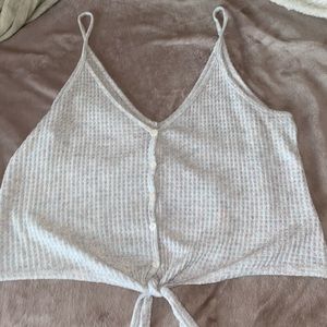 UO our from under cropped tank top